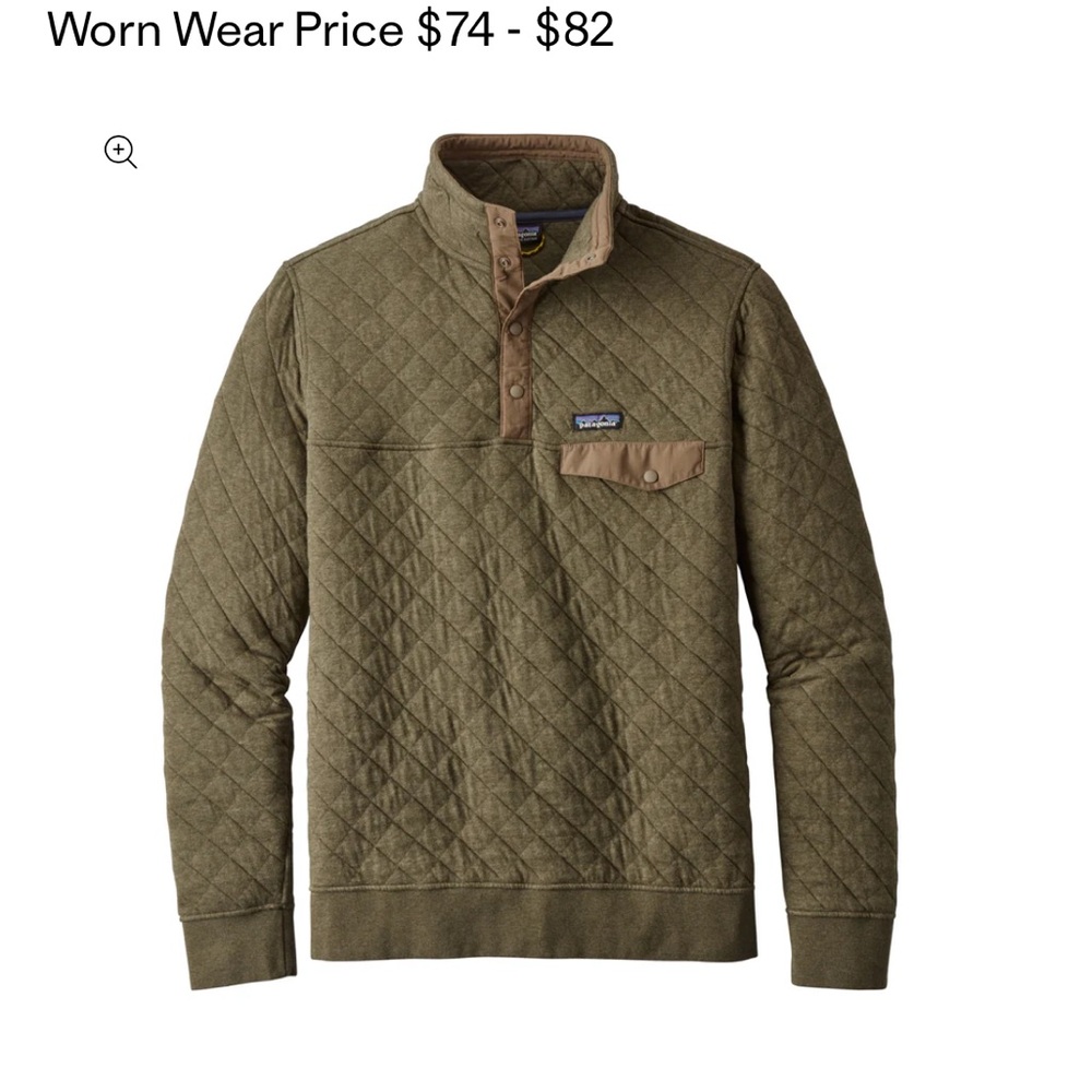 Patagonia Organic Cotton Quilt Snap-T Pullover
